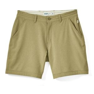 Wellen Hybrid Cruiser Shorts - 7.5"
 in Heather Olive (EUC)
